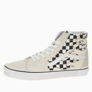 VANS Skate Hi “Checkerboard Flame” Size 6M/Size 7.5W